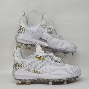 Under Armour Harper 7 Low ST Baseball Cleats White 3025582 100 Men Size 7.5 New